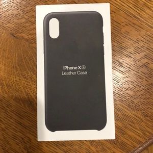 iPhone X or Xs leather case